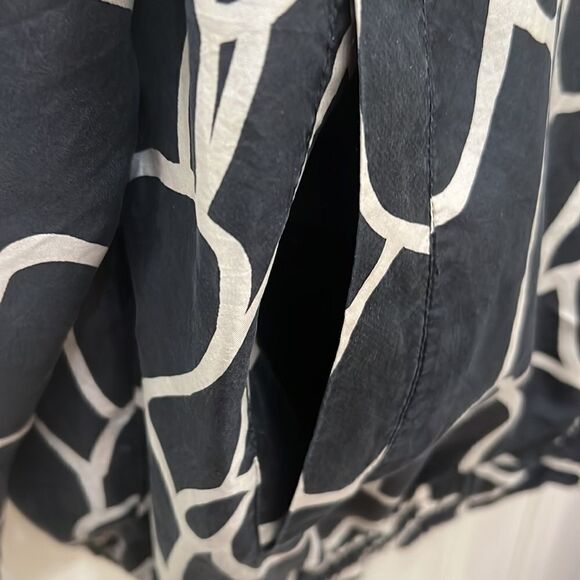 Fuda International Jacket Size Large 💯 Silk Woman’s Light Weight Zipper Front - Picture 5 of 12